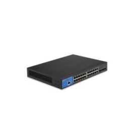 24-PORT MANAGED GIGABIT SWITCH 4 10G SFP TAA LGS328C