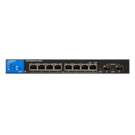 8-PORT MANAGED POE GE SWITCH 2 1G SFP 110W TAA LGS310MPC