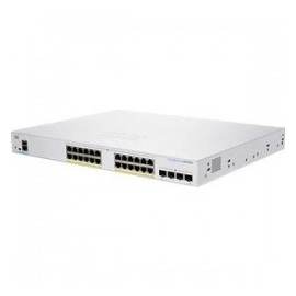 Cisco CBS350 MANAGED 24-PORT GE POE 4X10G SFP CBS350-24P-4X-NA