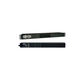 Tripp Lite PDU Básico Monofásico, 1.6/3.8kW, 100-240V (12-C13 y 2-C19), C20, C14/L6-20P/L5-20P/5-20P/5-15P, 1U 16A 100-240V  IN