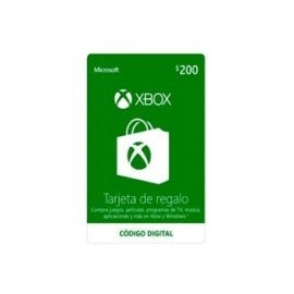 Xbox Gift Card / Tarjeta de Regalo, $200 ? Producto Digital Descargable ONLINE ESD 200 MXN R15 K4W-03197